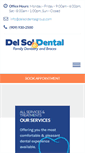 Mobile Screenshot of delsoldentalgroup.com